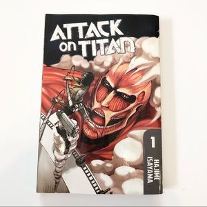 “Attack on Titan” Hajime Isayama manga series book one